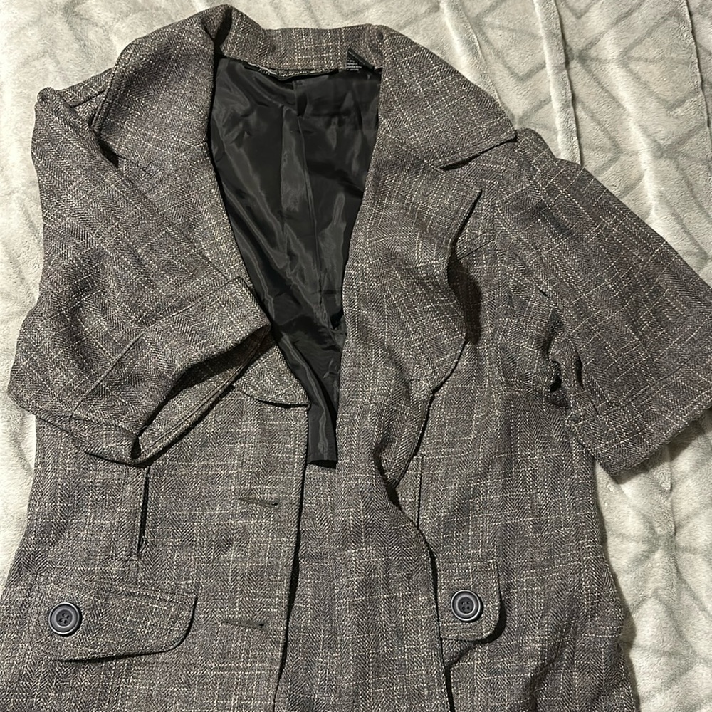 Button up blazer